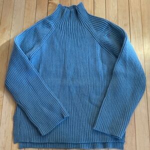 a new day Blue/Green Turtleneck Sweater